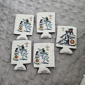 Miller Lite Houston Show And Rodeo Cowboy Can Coolers